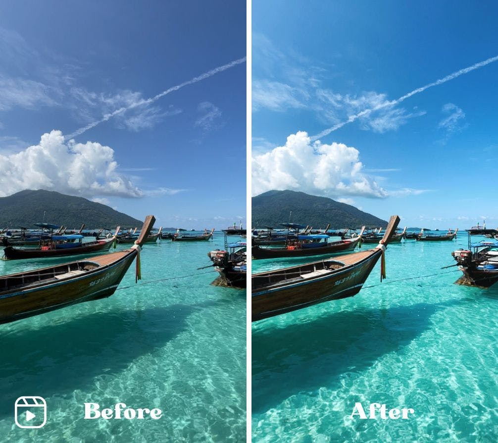 Video Before in After VIDEO LUTS The creator paket