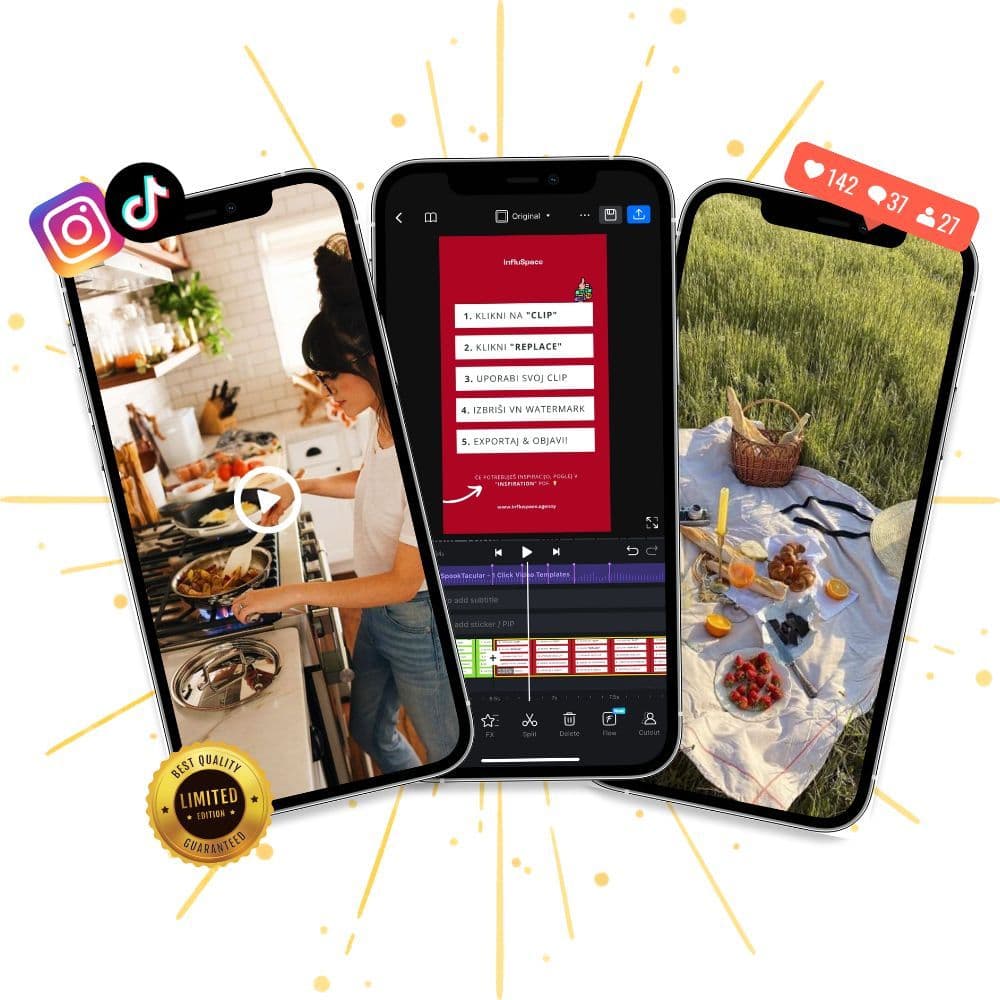 InflusSpace One Click Video Templates Mega Bundle.