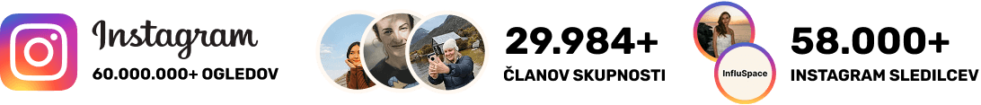 InfluSpace — zaupanje ustvarjalcev